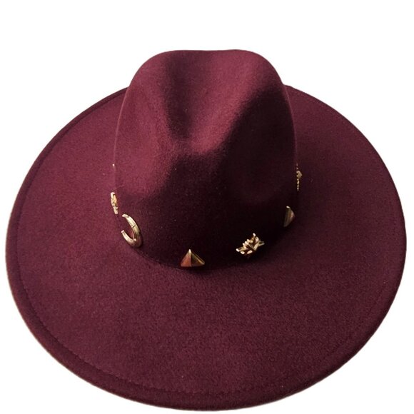 Anthropologie Women’s Charm-Trimmed Rancher Hat – Wool with Gilded Charms main image 4